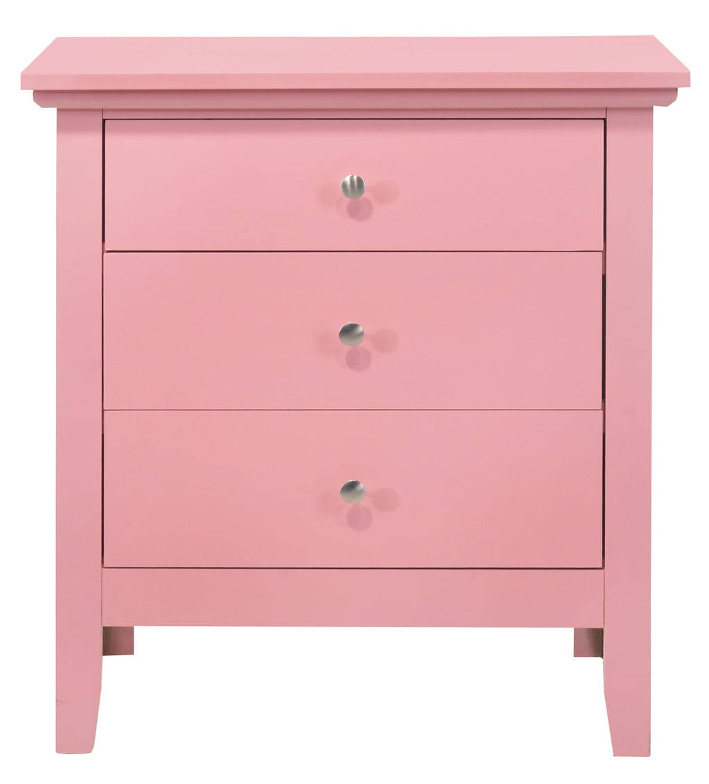 3 Drawer Nightstand & Dove Tailed Drawers by Unique Piece Furniture