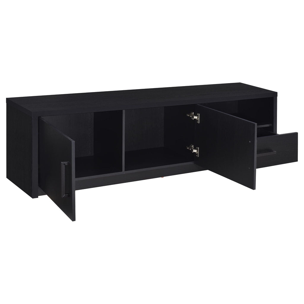 Murray 70-inch 2-door TV Stand Media Console Black by Unique Piece Furniture