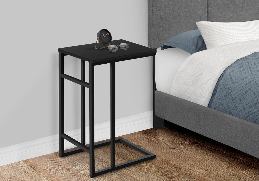 Accent Table, C - Shaped, Contemporary & Modern, Versatile Use by Unique Piece Furniture
