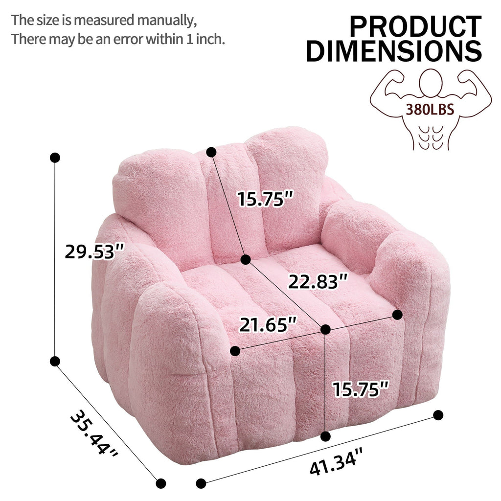Lotus Style Compression Sofa Bean Bag by Unique Piece Furniture