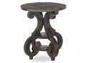 Bellamy - Round Accent End Table - Peppercorn by Unique Piece Furniture
