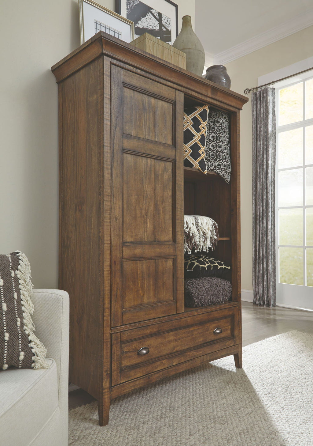 Bay Creek - Door Chest - Toasted Nutmeg by Unique Piece Furniture