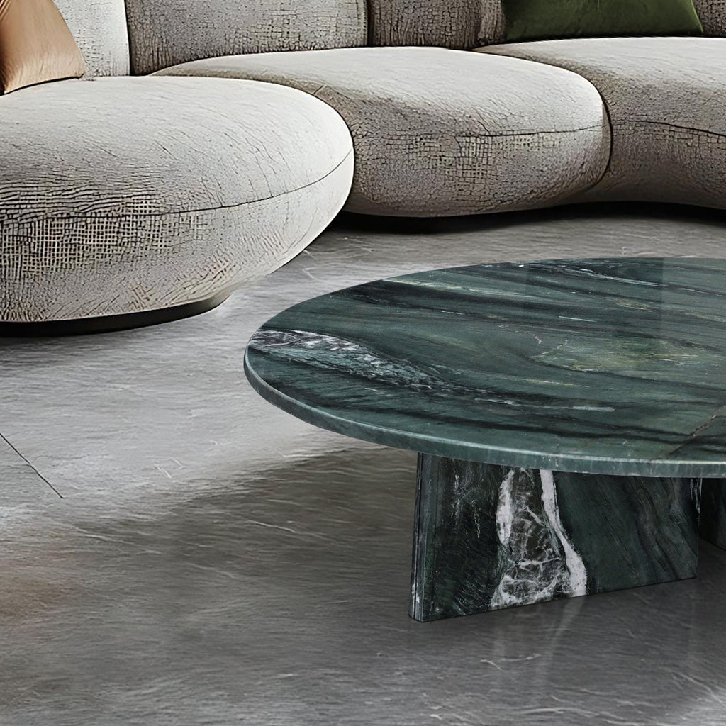 Luxury Coffee Table With Unique Veining, Unique Stone Design by Unique Piece Furniture