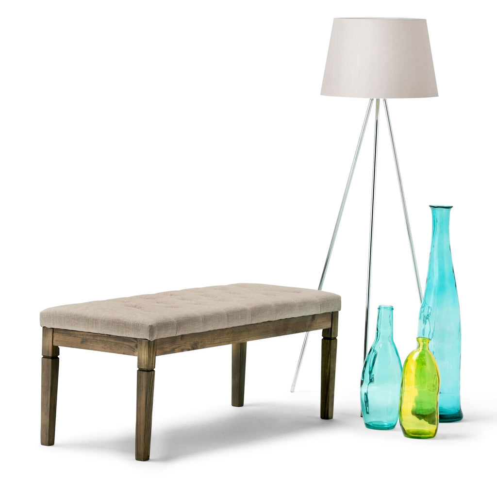 Waverly - Upholstered Tufted Ottoman Bench by Unique Piece Furniture