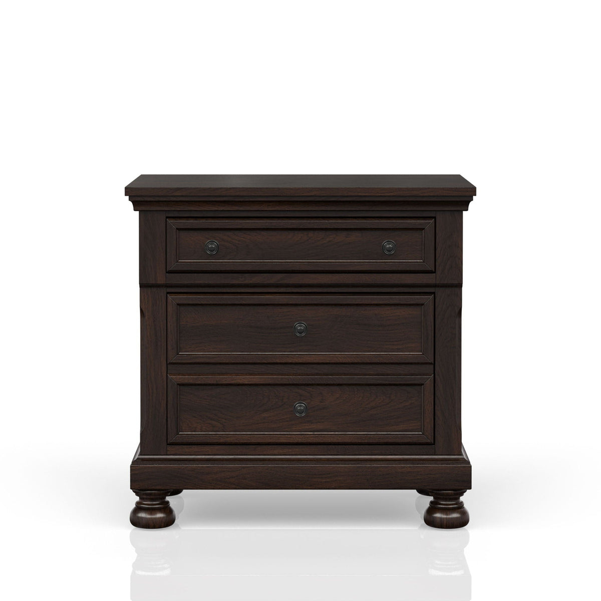 Nightstand Two Storage Drawers by Unique Piece Furniture
