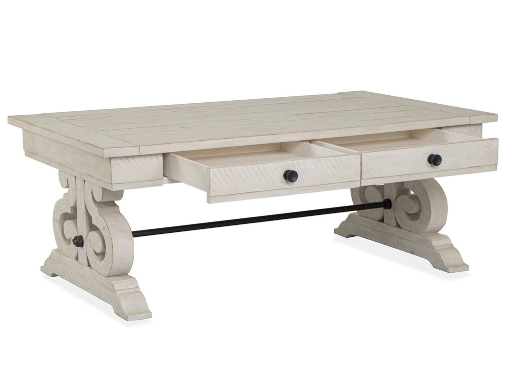 Bronwyn - Rectangular Cocktail Table - Alabaster by Unique Piece Furniture