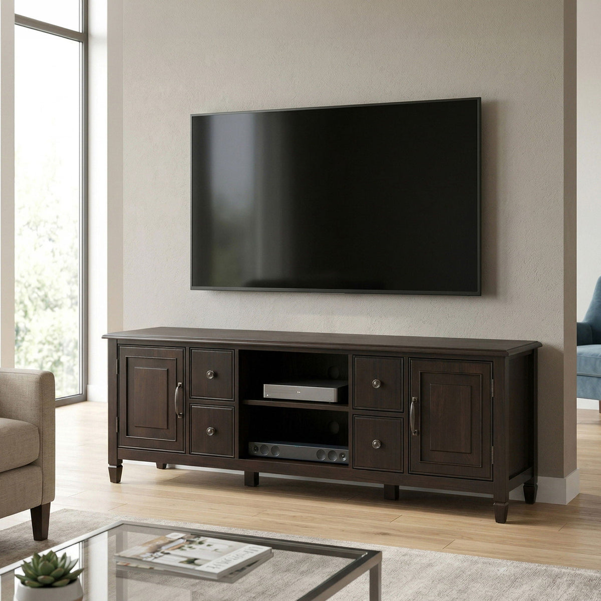 Connaught - Wide TV Stand by Unique Piece Furniture