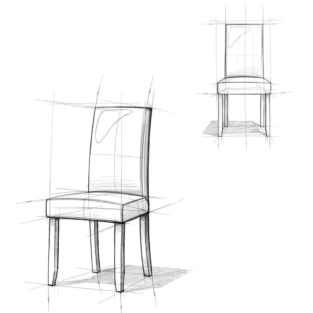 Acadian - Parson Dining Chair (Set of 2) - Distressed Black by Unique Piece Furniture