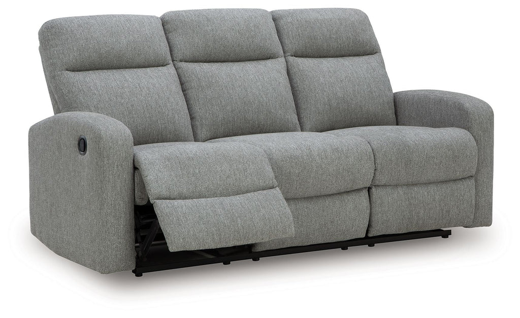 Gauntlet - Reclining Sofa - Sterling by Unique Piece Furniture