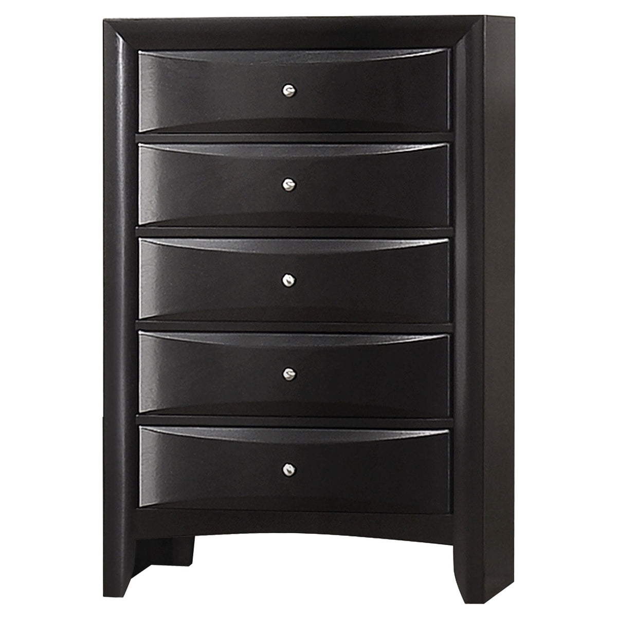 Briana 5-drawer Bedroom Chest Black by Unique Piece Furniture