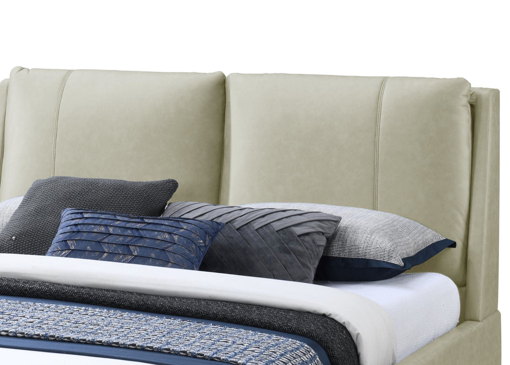 Fully Upholstered Bed by Unique Piece Furniture