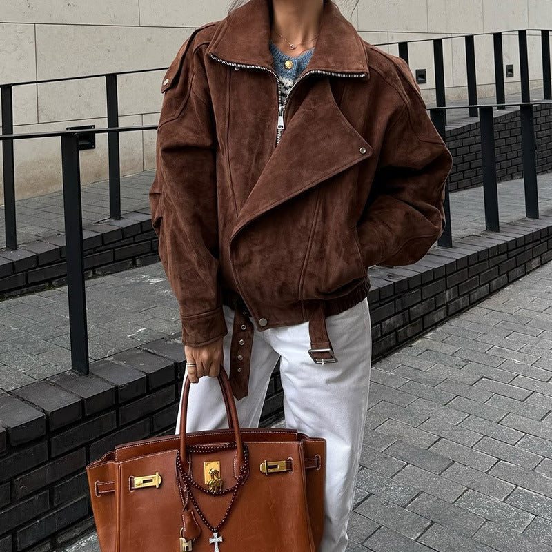 Women's Casual Zip Up Jacket by FitiqueFit