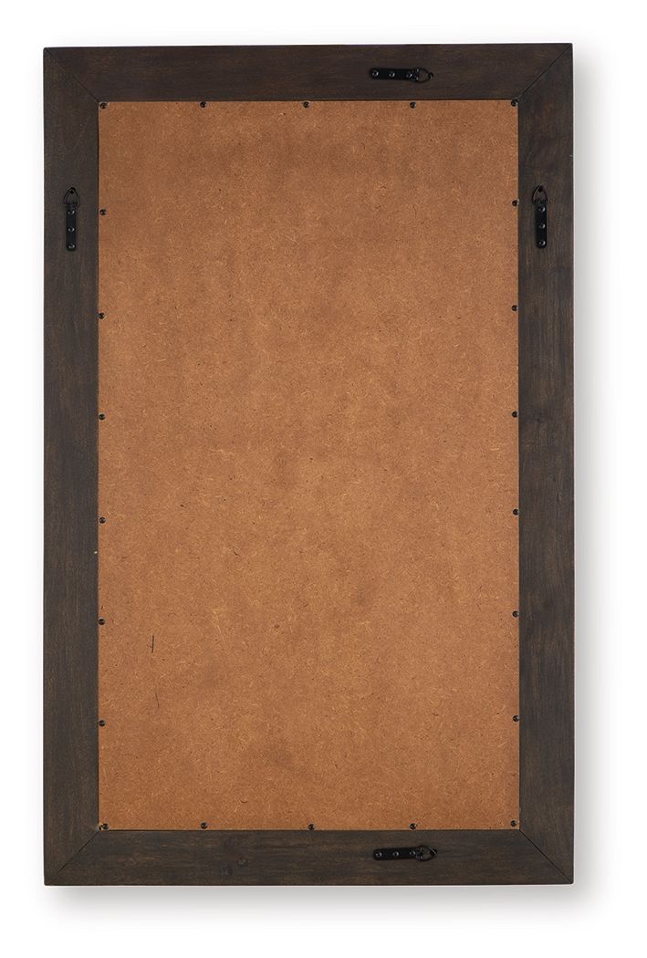 Advin - Accent Mirror - Dark Brown by Unique Piece Furniture