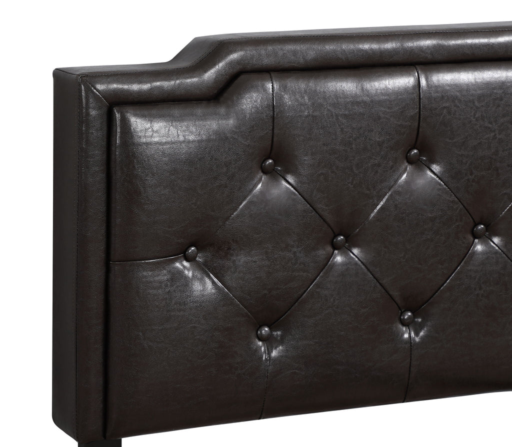 Button Tufted Bed Charming For Cozy Spaces by Unique Piece Furniture