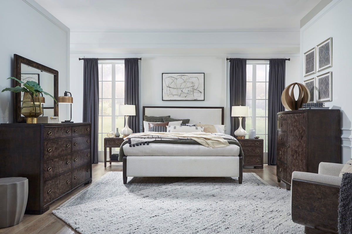 Rowan - Upholstered Panel Bed by Unique Piece Furniture