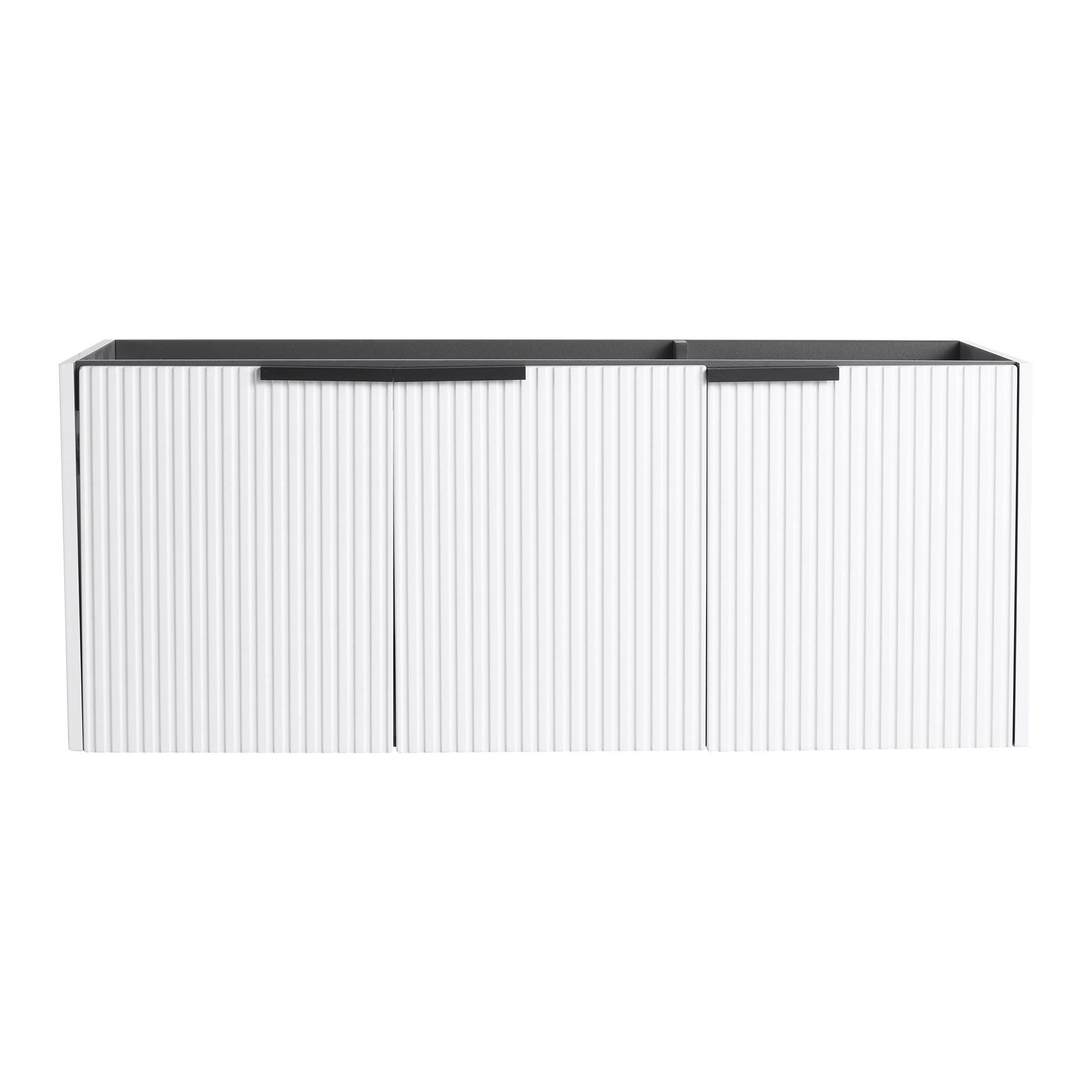 Contemporary Wall Mounted Bathroom Vanity With Soft Close Doors by Unique Piece Furniture
