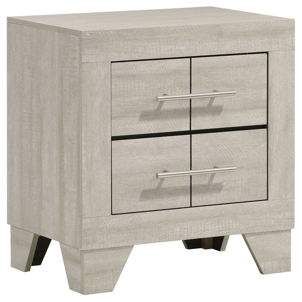 Trenton 4-piece Eastern King Bedroom Set Rustic Cream by Unique Piece Furniture