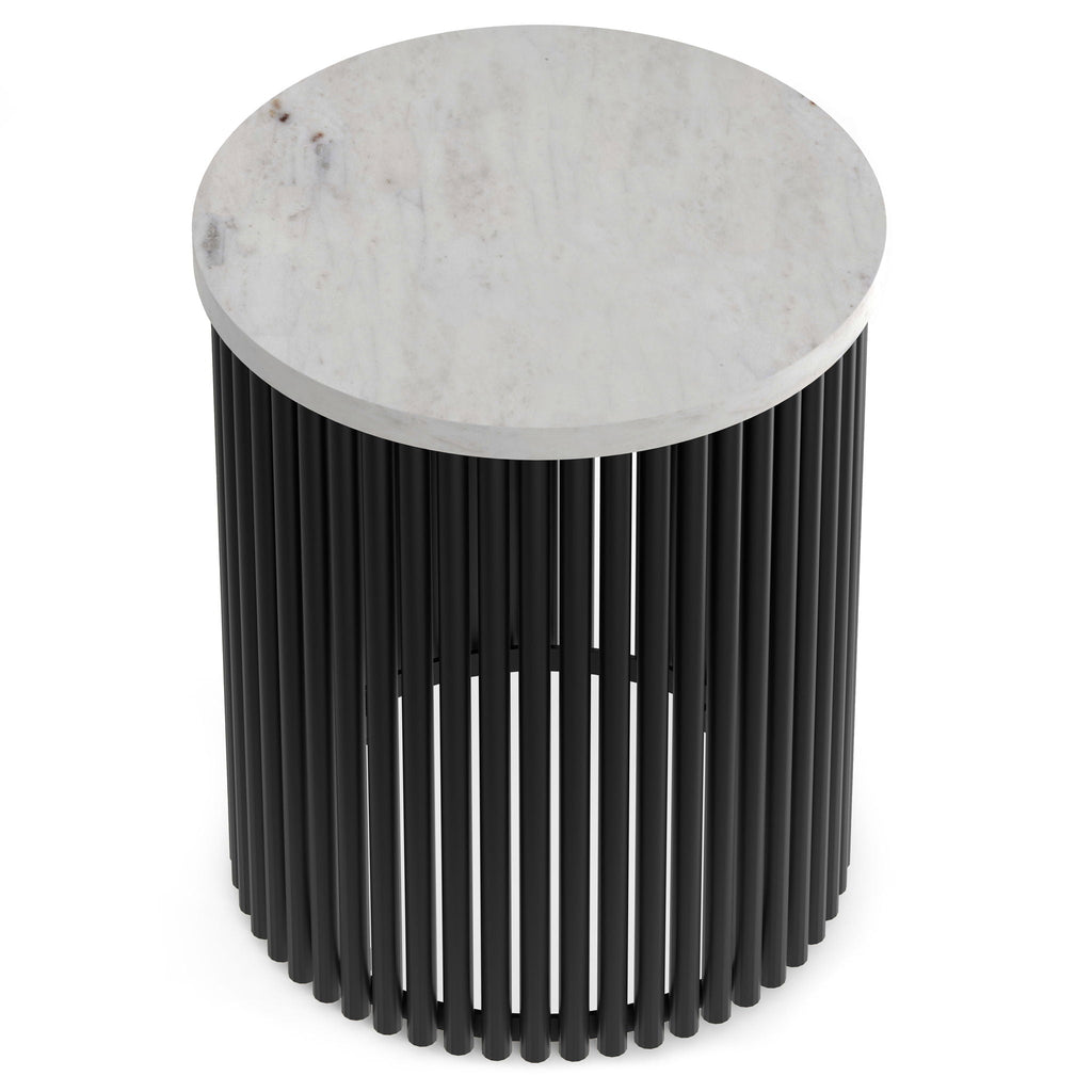 Demy - Handcrafted Metal Accent Table by Unique Piece Furniture