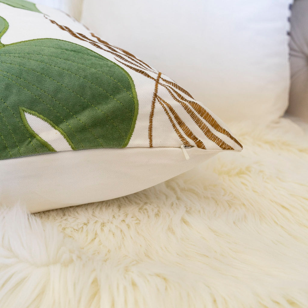 Autumn Vibes Leaf Accent Pillow by Unique Piece Furniture