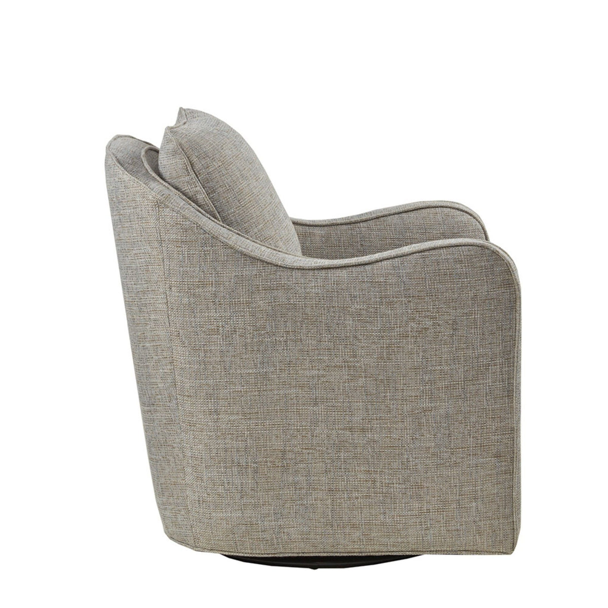 Wide Seat Arm Chair With 360 Degree Rotation by Unique Piece Furniture