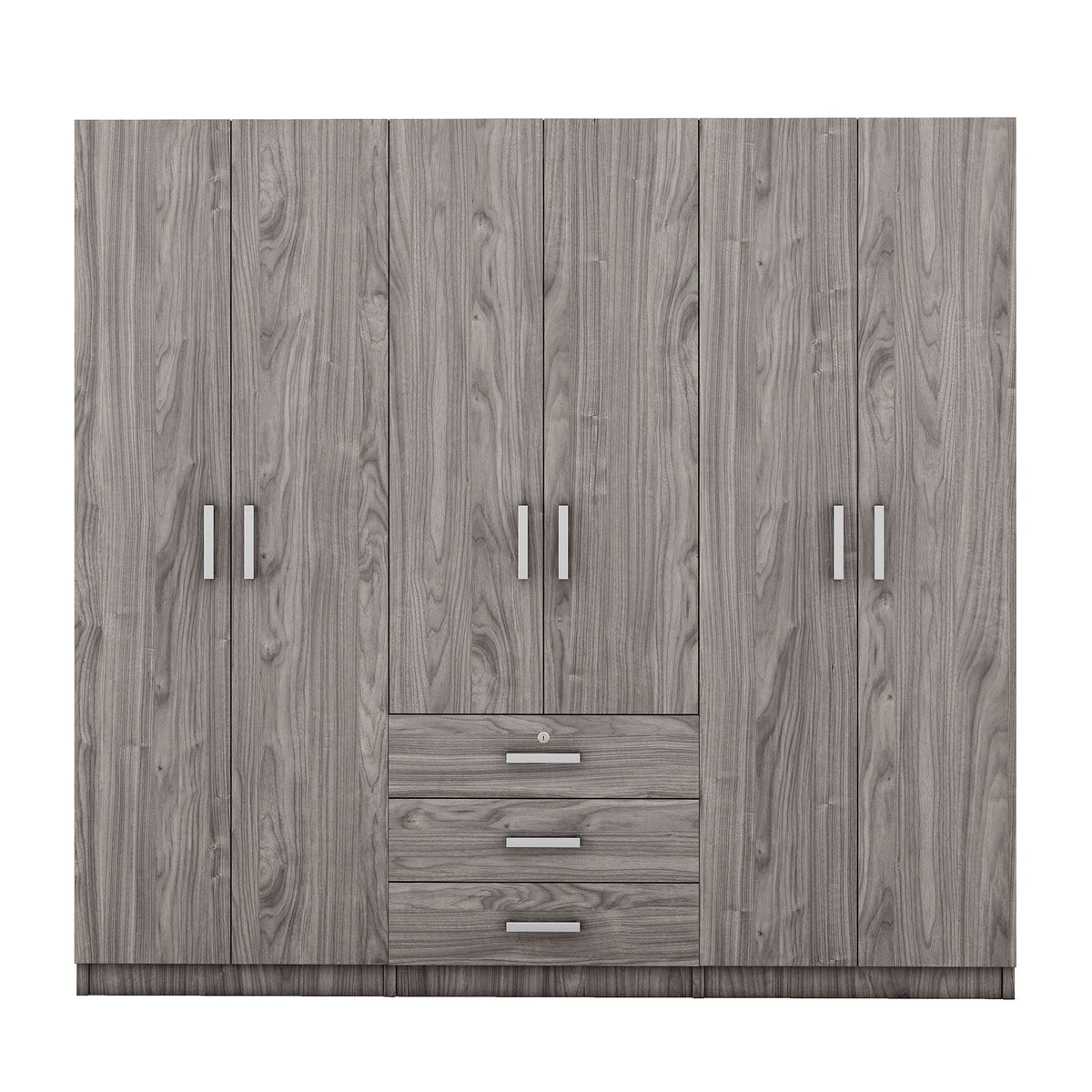 6 Doors Wardrobe Storage For Bedroom, With Big Drawers by Unique Piece Furniture