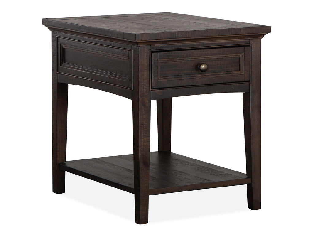 Westley Falls - Rectangular End Table - Graphite by Unique Piece Furniture