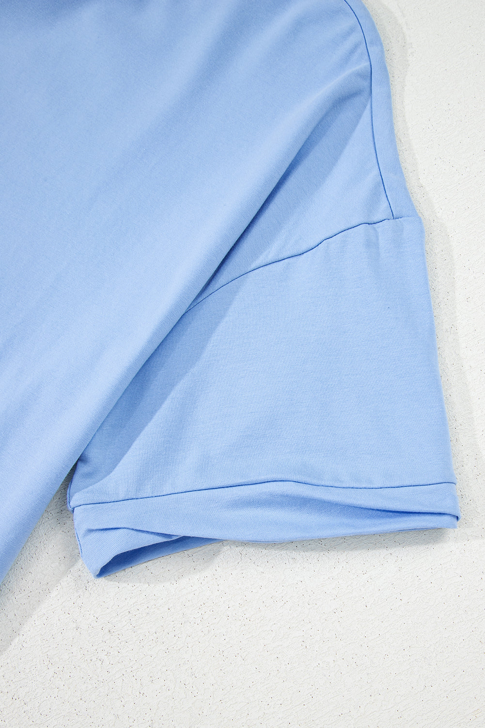 Myosotis Loose Half Sleeve Hi Low Hem T Shirt by Wild and Free Boutique