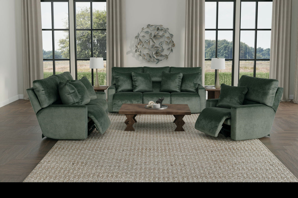 Rayton - Power Reclining Sofa With Zero Gravity - Pine by Unique Piece Furniture