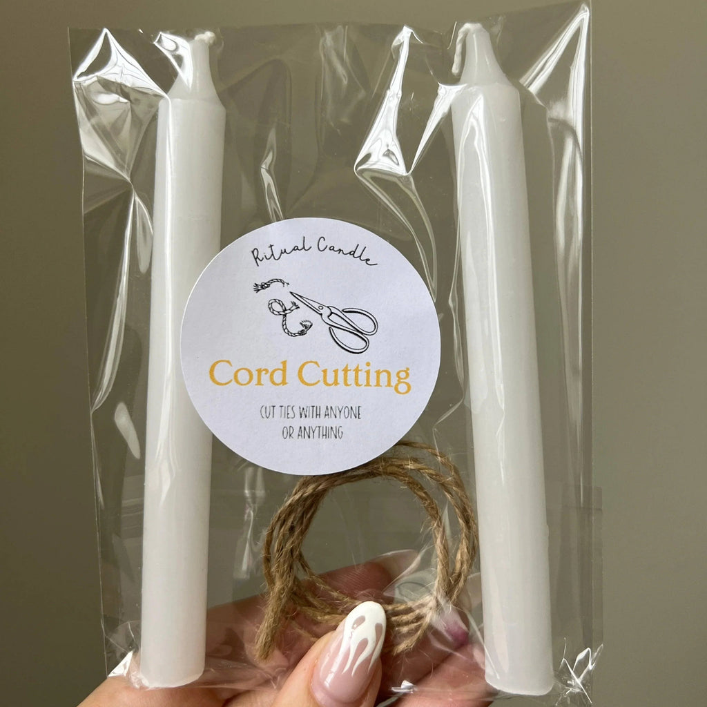 Cord Cutting Ritual Candle by Classic Variable