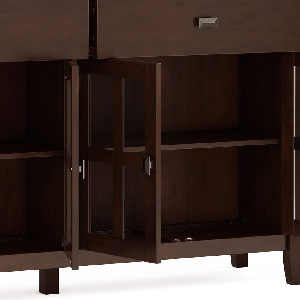 Artisan - Large 4 Door Sideboard Buffet - Russet Brown by Unique Piece Furniture