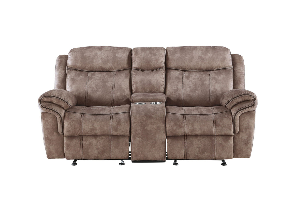 Zubaida - Two Tone 3 Piece Recliner Living Room Set by Unique Piece Furniture