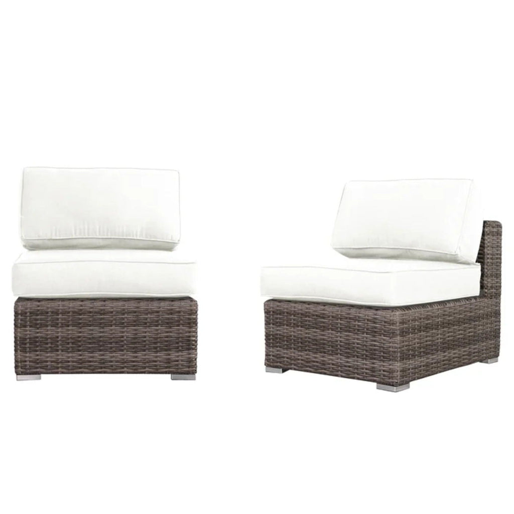 Armless Patio Chair With Cushions by Unique Piece Furniture