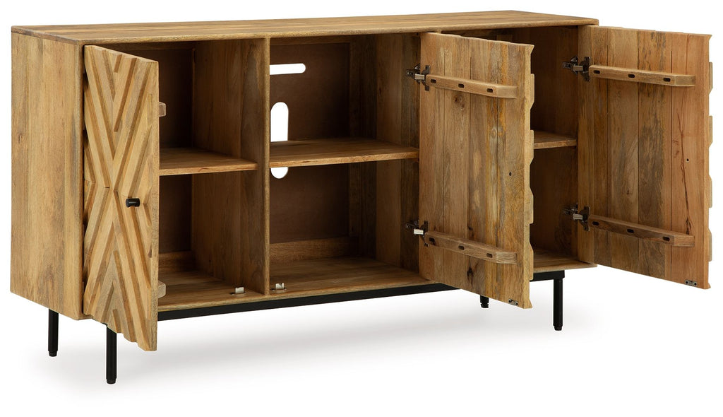 Cadewick - Accent Cabinet - Natural by Unique Piece Furniture