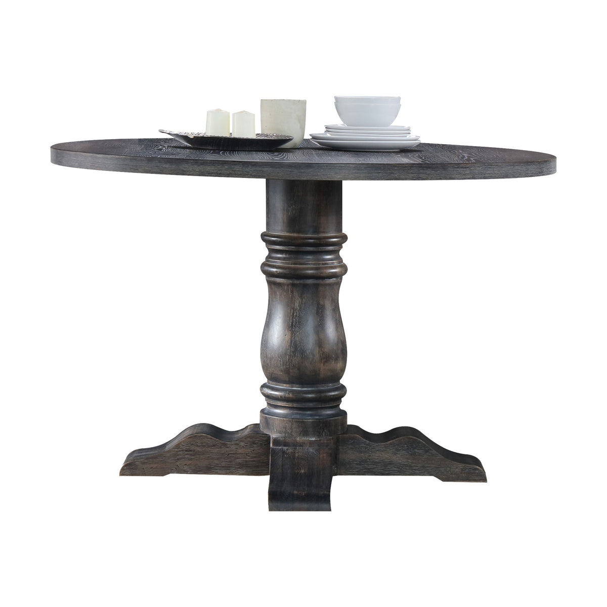 Leventis - Weathered Dining Table - Gray by Unique Piece Furniture