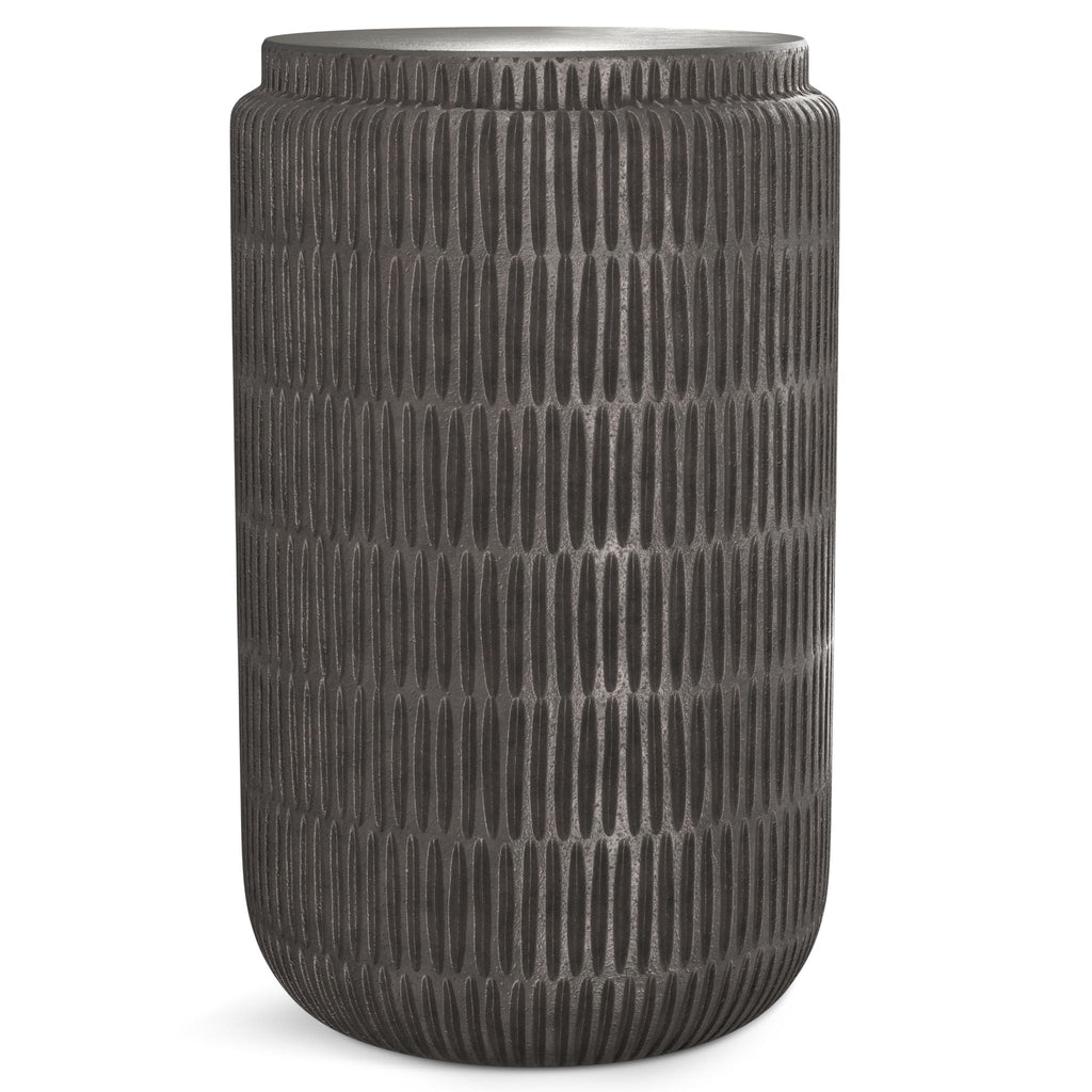 Juno - Cast Aluminum Side Table - Black by Unique Piece Furniture