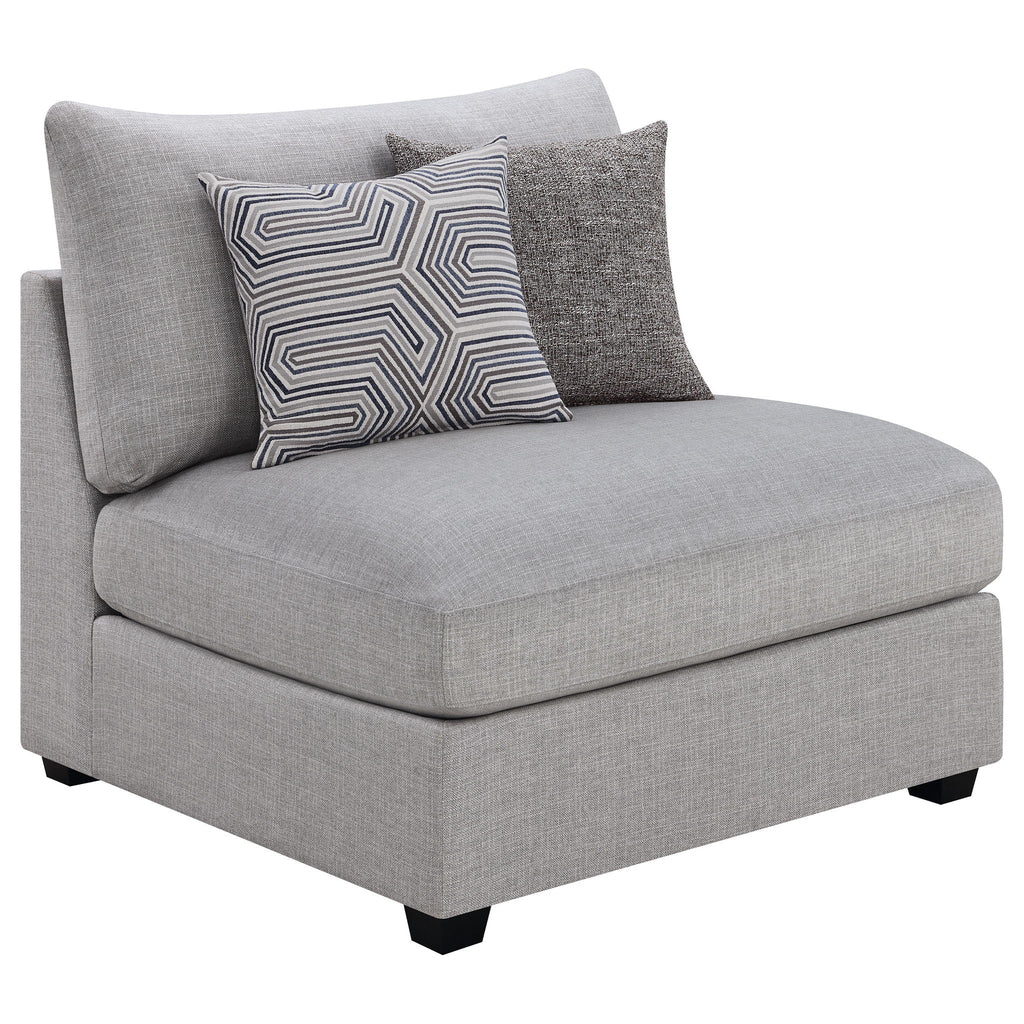 Cambria 6-piece Upholstered Modular Sectional Sofa Grey by Unique Piece Furniture