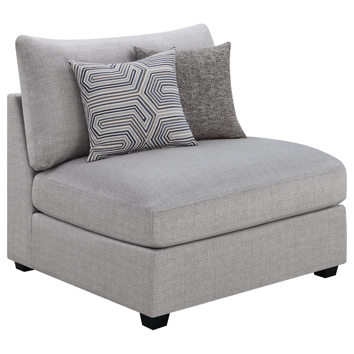 Cambria 6-piece Upholstered Modular Sectional Sofa Grey by Unique Piece Furniture