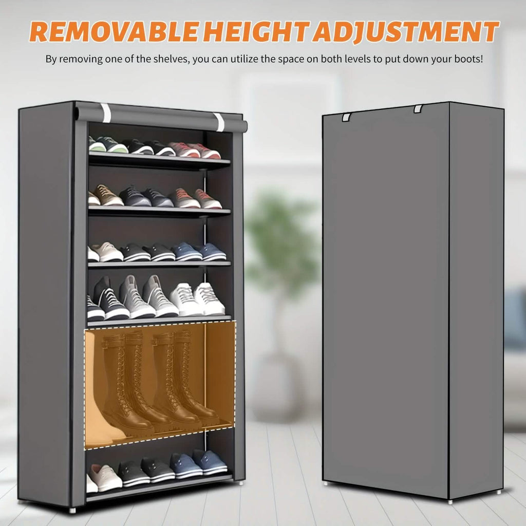 10-Layer 9 Grid Shoe Rack Shelf Storage Closet Organizer by DailySale