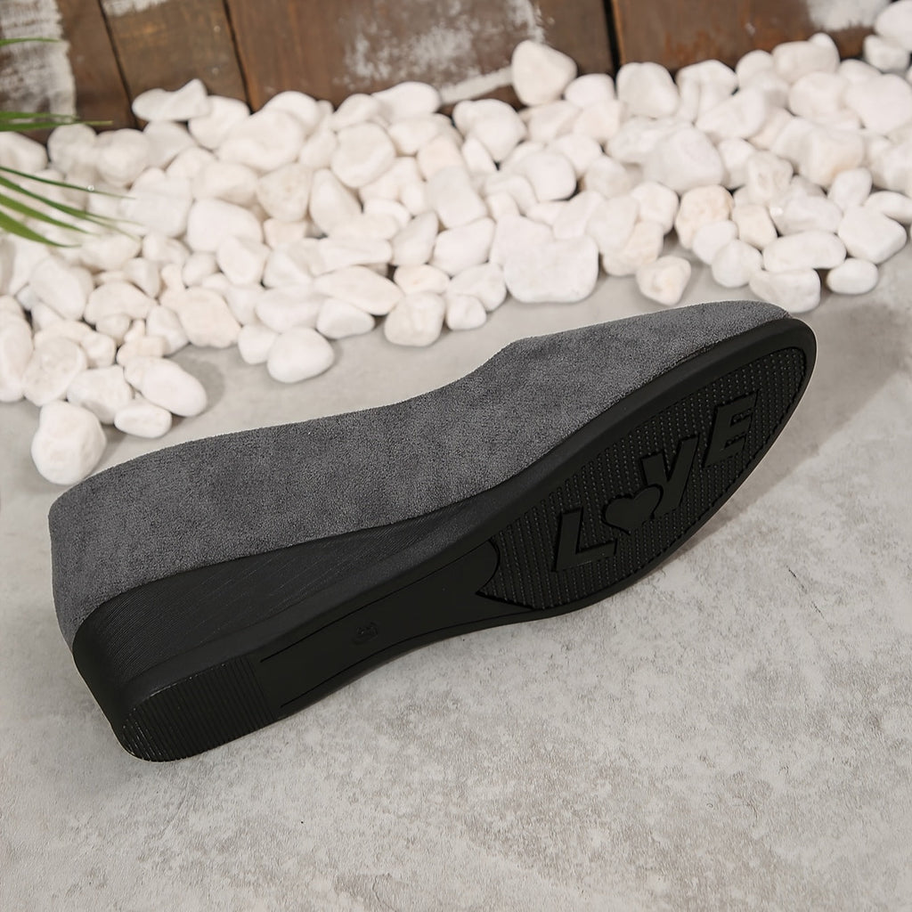 Elegant Low Heels Cushioned Non Slip Versatile Shoes by Trendy Attic Store01