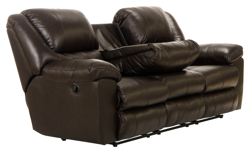 Transformer II - Ultimate Sofa With 3 Recliners & Drop Down Table by Unique Piece Furniture