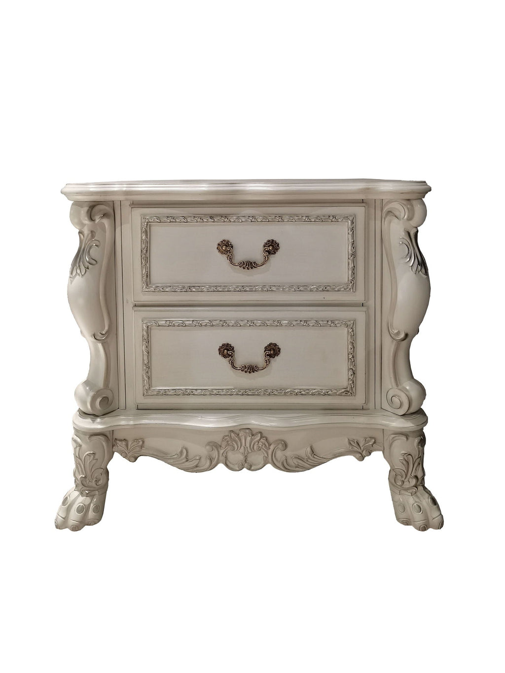 Dresden II - Nightstand - White by Unique Piece Furniture