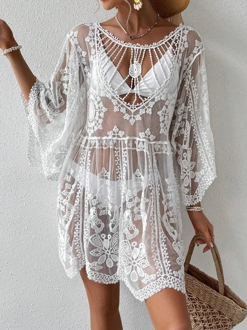 Lace Cover-Up Dress for Effortless Style and Elegance by Ruby Styx