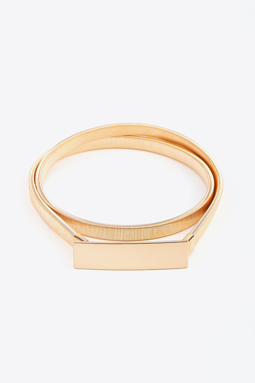 Elastic Iron Skinny Belt by Wild and Free Boutique