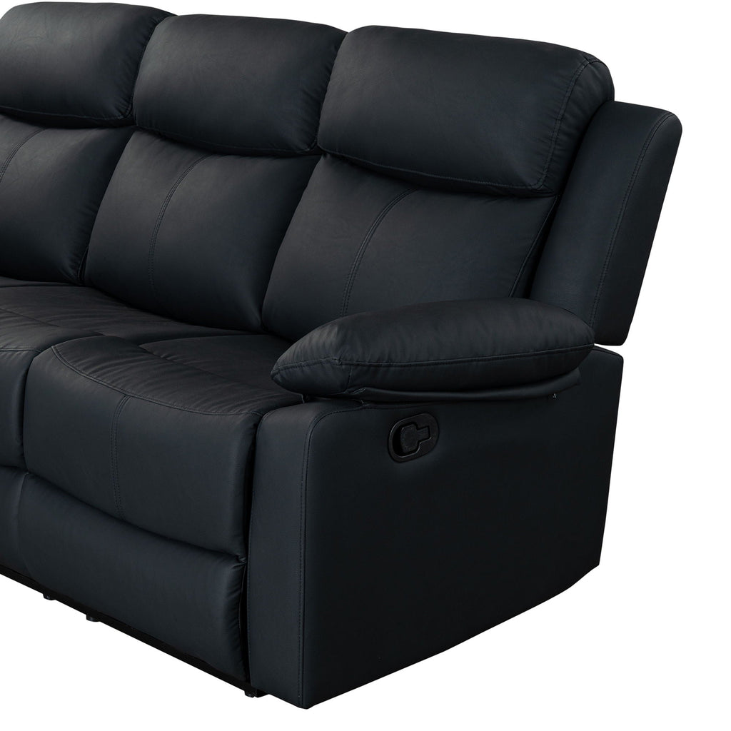 Blanche - Console Reclining Loveseat With LED Lights And Speakers by Unique Piece Furniture