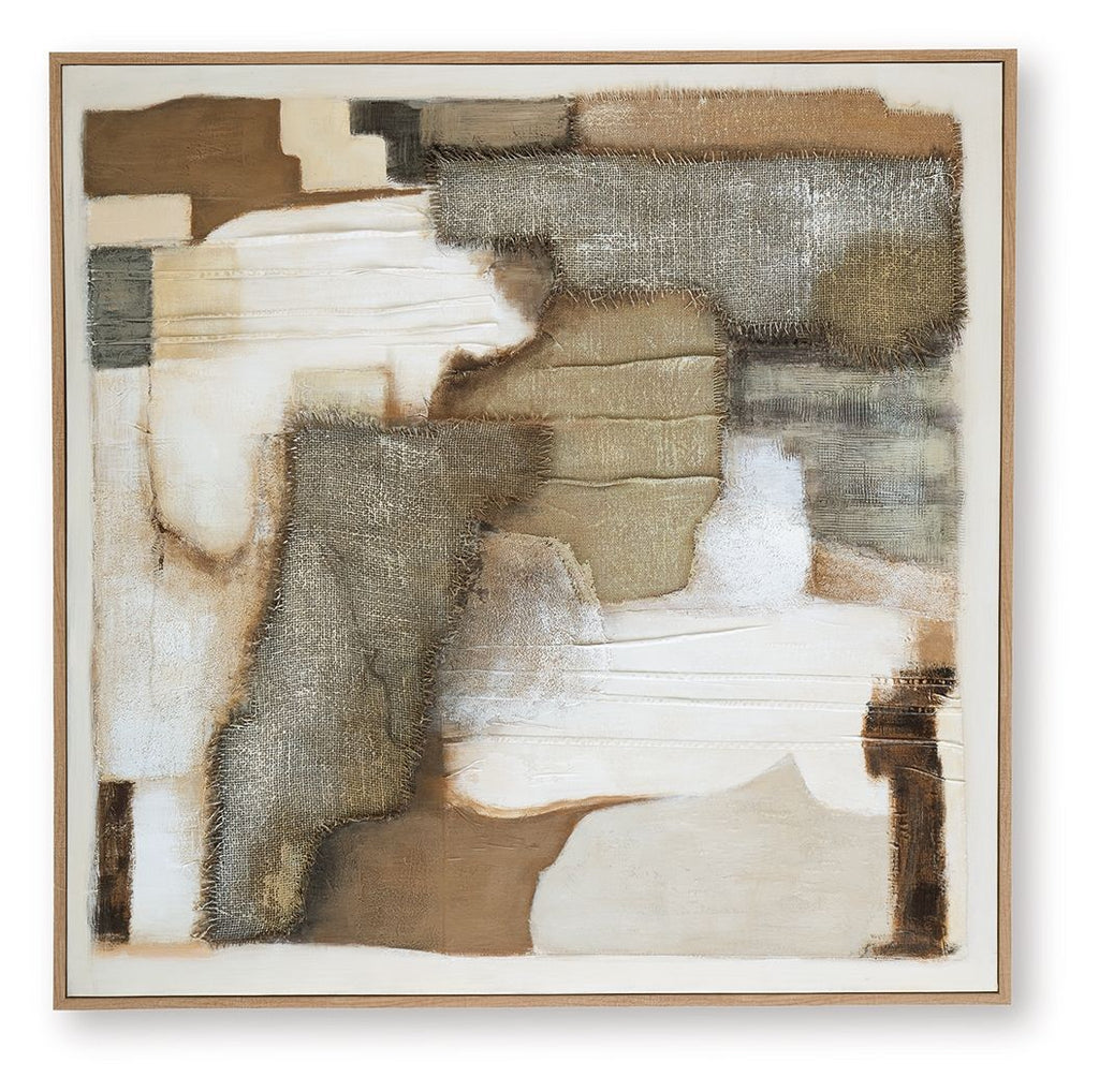 Wylander - Wall Art - Tan / Brown / Gray by Unique Piece Furniture