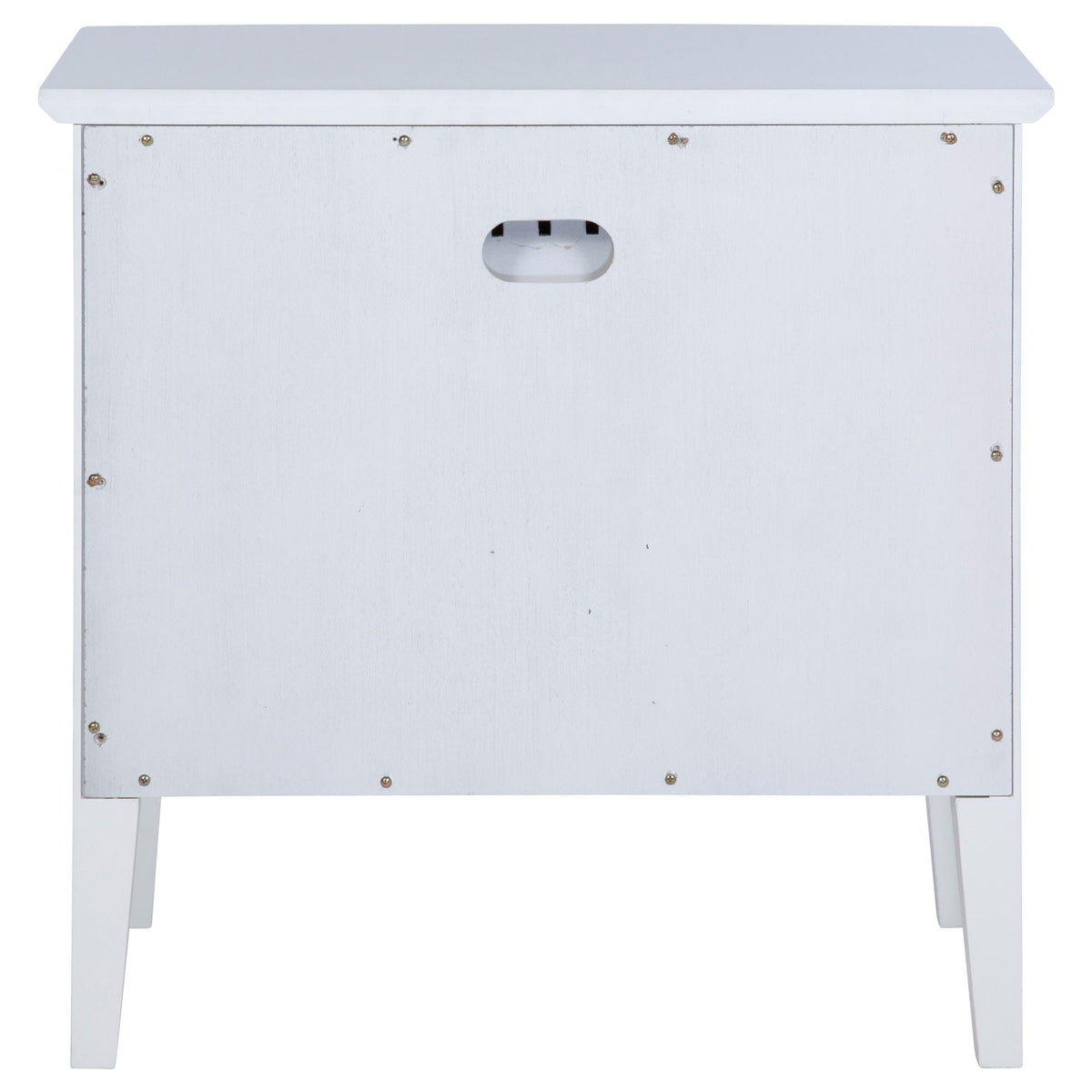 Bexhill 1-drawer Nightstand Bedside Table White by Unique Piece Furniture
