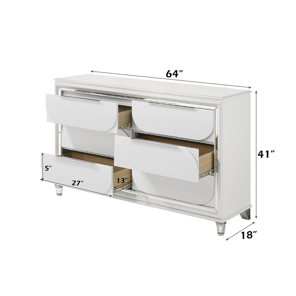 Tarian - Dresser - White by Unique Piece Furniture