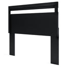 Finch - Queen Panel Headboard - Black by Unique Piece Furniture