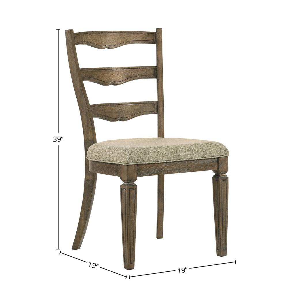 Parfield - 7 Pieces Dining Room Set - Light Brown / Oak by Unique Piece Furniture