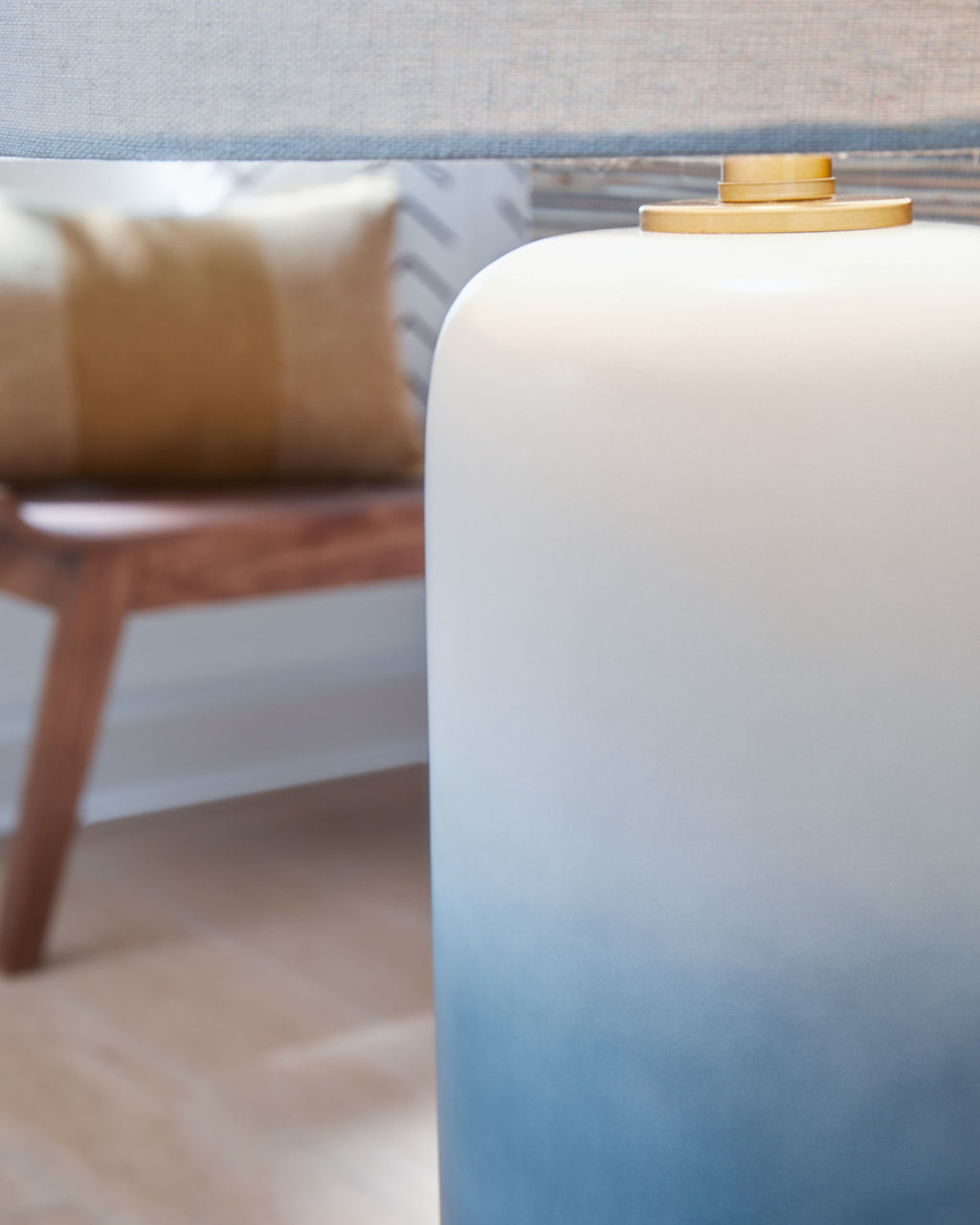 Lemrich - Ceramic Table Lamp - White by Unique Piece Furniture